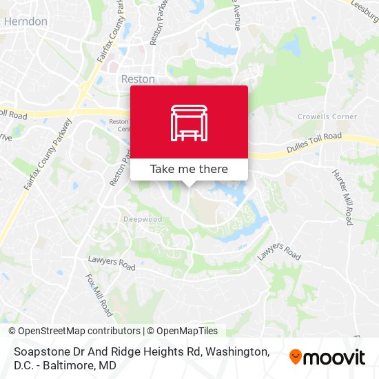 Soapstone Dr And Ridge Heights Rd map