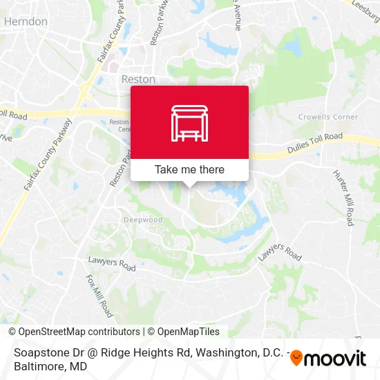 Soapstone Dr @ Ridge Heights Rd map