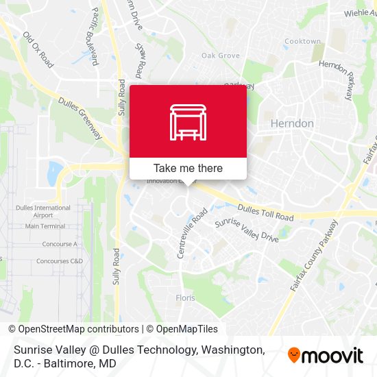 Sunrise Valley @ Dulles Technology map