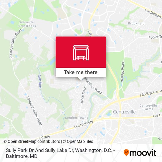 Sully Park Dr And Sully Lake Dr map