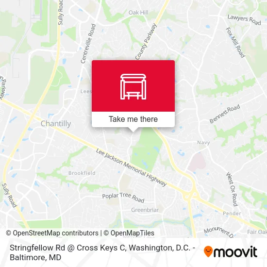 Stringfellow Rd @ Cross Keys C map