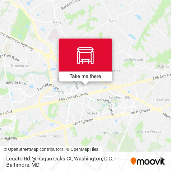Legato Rd @ Ragan Oaks Ct map