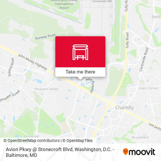 Avion Pkwy @ Stonecroft Blvd map