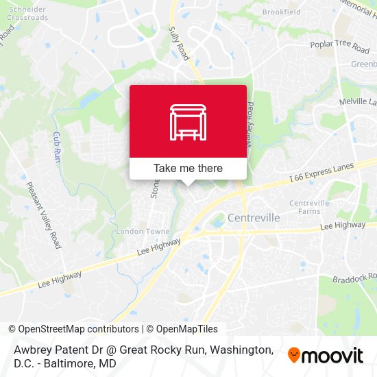 Mapa de Awbrey Patent Dr @ Great Rocky Run