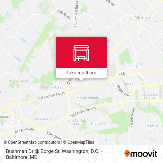 Bushman Dr @ Borge St map