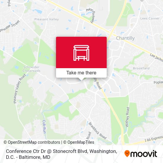 Conference Ctr Dr @ Stonecroft Blvd map