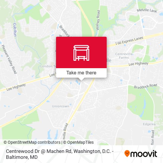 Centrewood Dr @ Machen Rd map