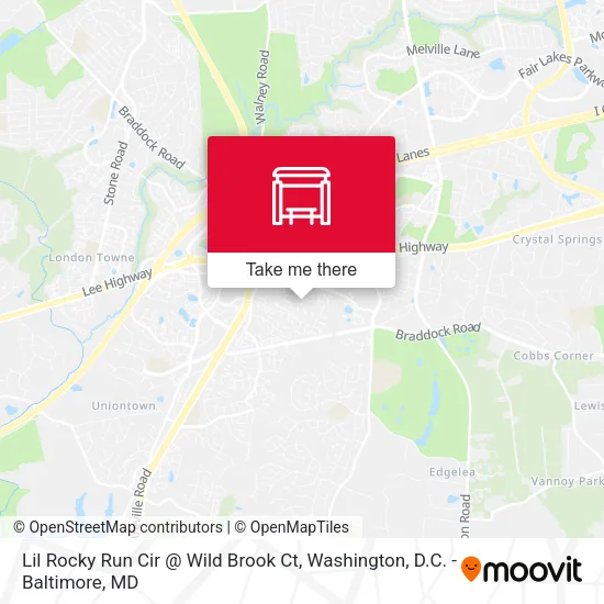Lil Rocky Run Cir @ Wild Brook Ct map