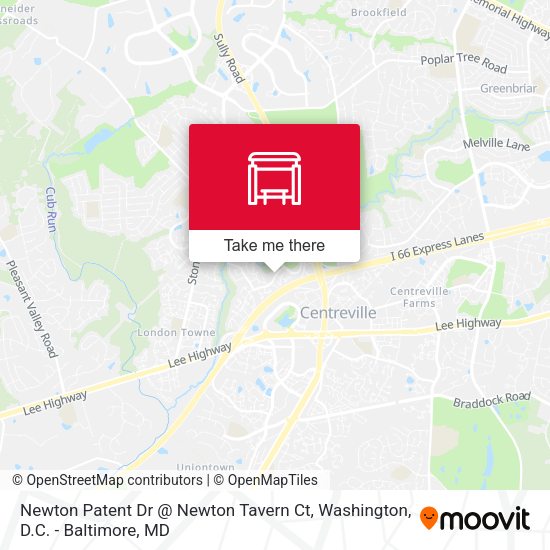 Mapa de Newton Patent Dr @ Newton Tavern Ct