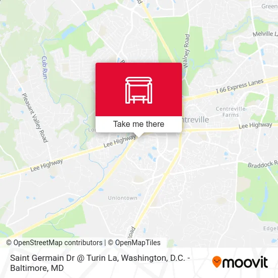 Saint Germain Dr @ Turin La map