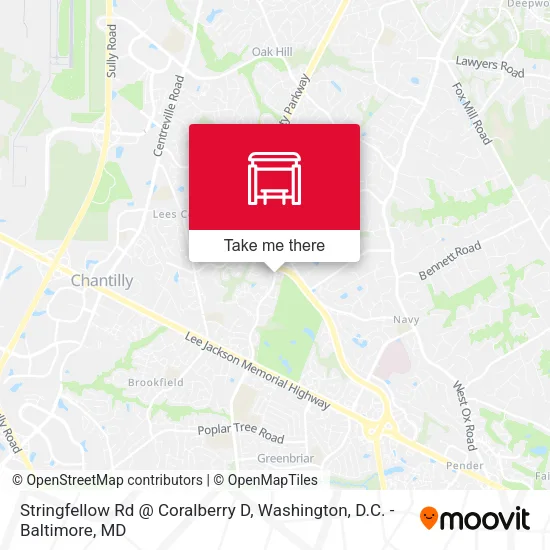 Stringfellow Rd @ Coralberry D map
