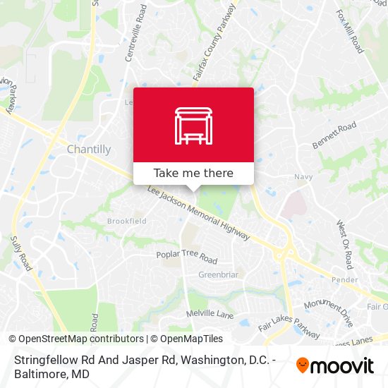 Stringfellow Rd And Jasper Rd map