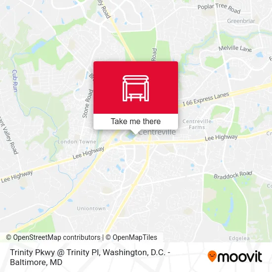 Mapa de Trinity Pkwy @ Trinity Pl