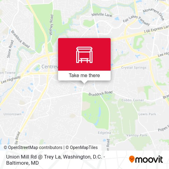Mapa de Union Mill Rd @ Trey La