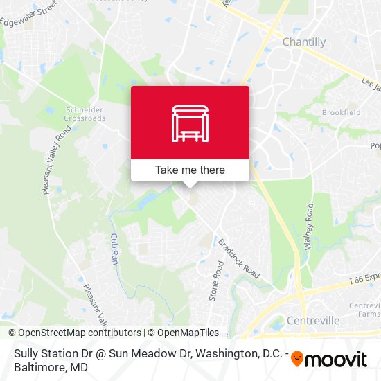 Sully Station Dr @ Sun Meadow Dr map