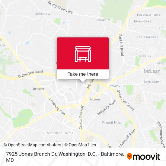 7925 Jones Branch Dr map