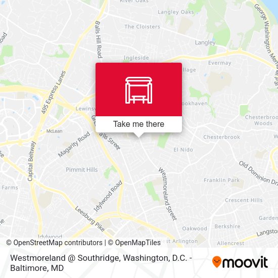 Westmoreland @ Southridge map