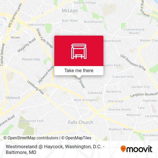 Westmoreland @ Haycock map