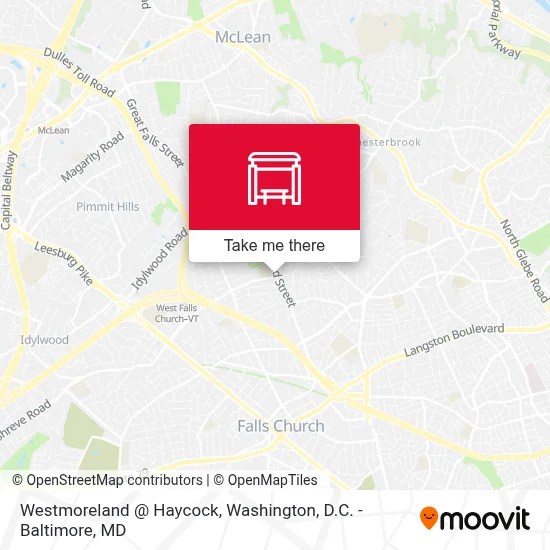 Westmoreland @ Haycock map