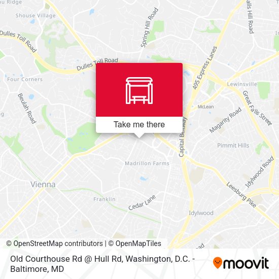 Old Courthouse Rd @ Hull Rd map