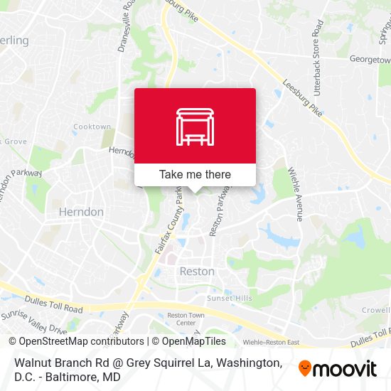 Walnut Branch Rd @ Grey Squirrel La map