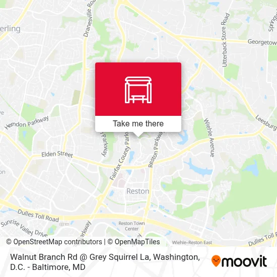 Walnut Branch Rd @ Grey Squirrel La map