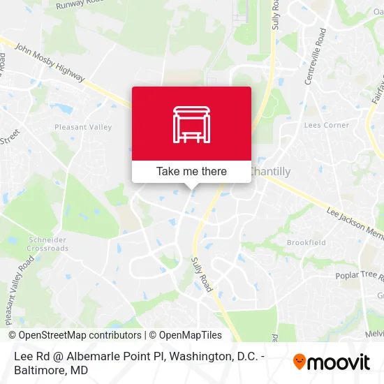 Lee Rd @ Albemarle Point Pl map