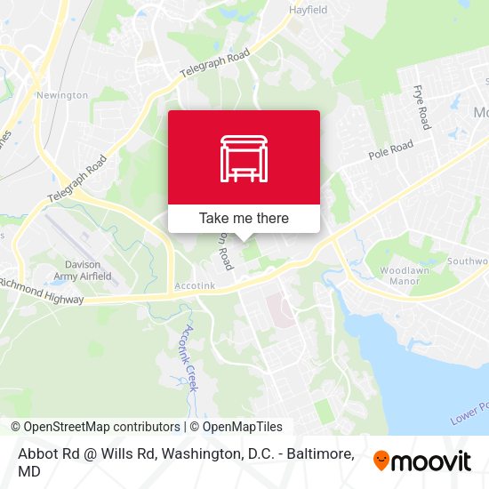 Abbot Rd @ Wills Rd map