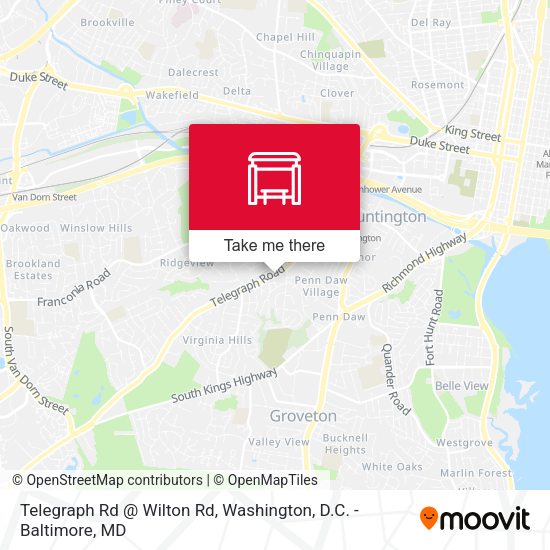 Telegraph Rd @ Wilton Rd map