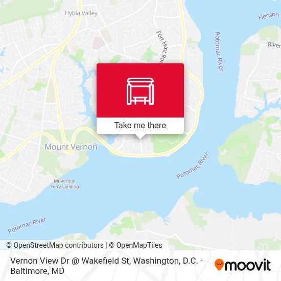 Vernon View Dr @ Wakefield St map