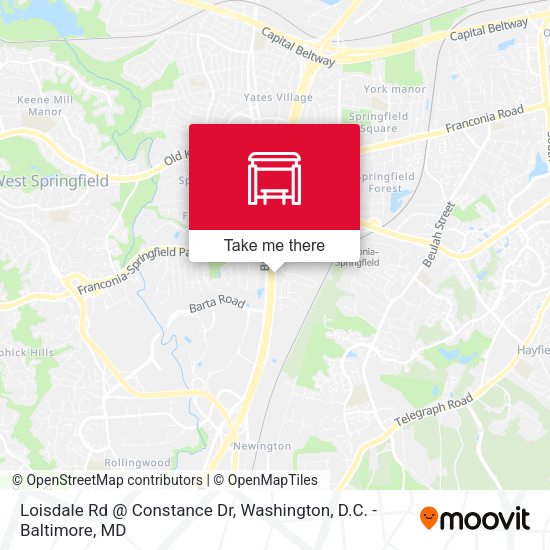 Loisdale Rd @ Constance Dr map