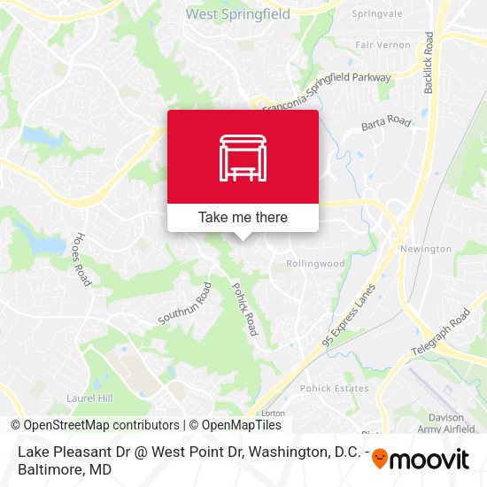 Mapa de Lake Pleasant Dr @ West Point Dr