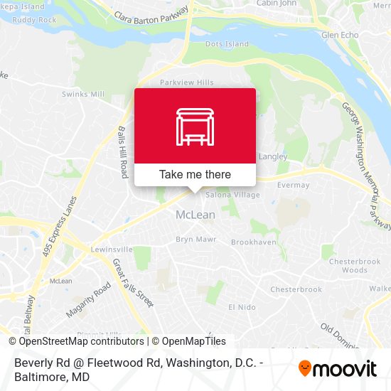Mapa de Beverly Rd @ Fleetwood Rd
