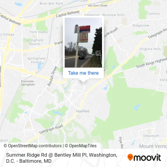 Summer Ridge Rd @ Bentley Mill Pl map