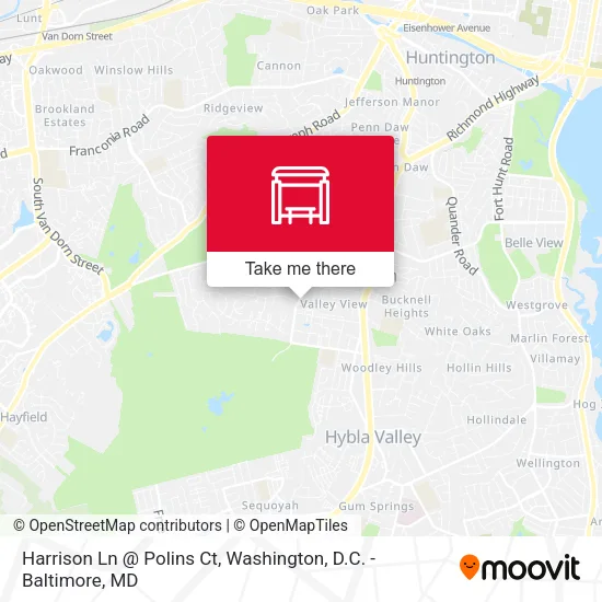 Harrison Ln @ Polins Ct map