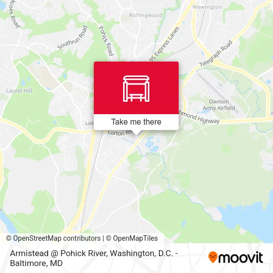 Armistead @ Pohick River map