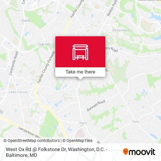 West Ox Rd @ Folkstone Dr map