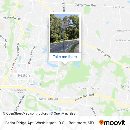 Cedar Ridge Apt map