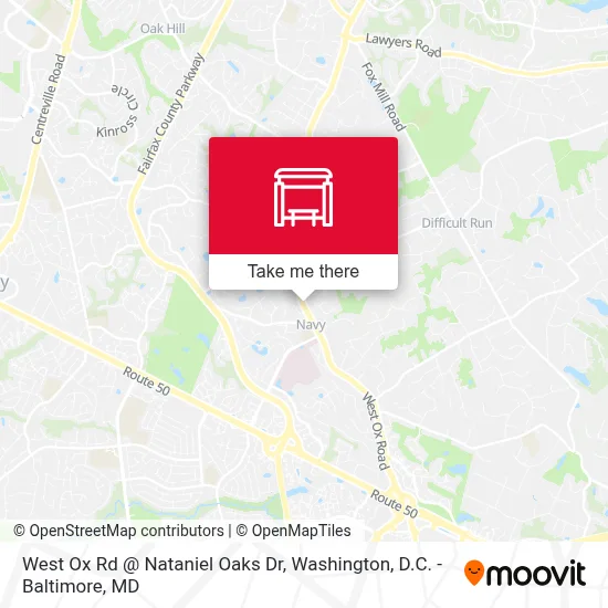 West Ox Rd @ Nataniel Oaks Dr map