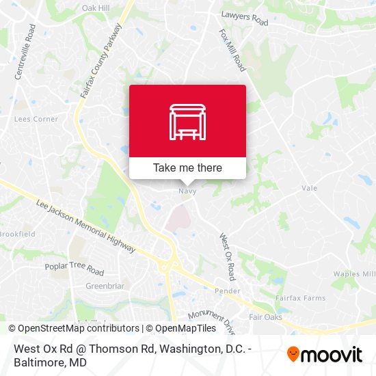 Mapa de West Ox Rd @ Thomson Rd