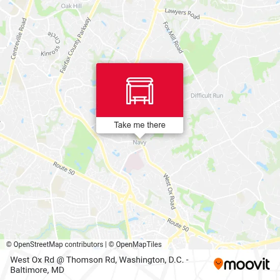 West Ox Rd @ Thomson Rd map