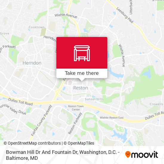 Bowman Hill Dr And Fountain Dr map