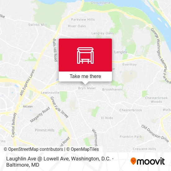 Laughlin Ave @ Lowell Ave map
