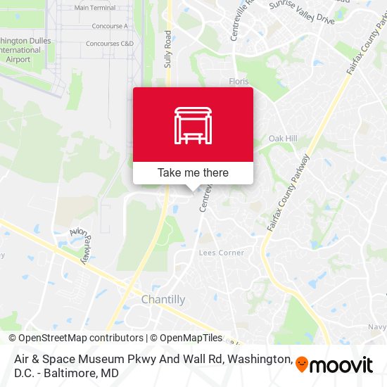 Air & Space Museum Pkwy And Wall Rd map
