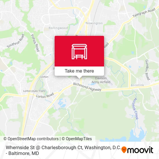 Whernside St @ Charlesborough Ct map