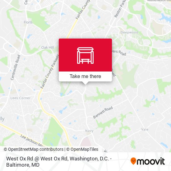West Ox Rd @ West Ox Rd map