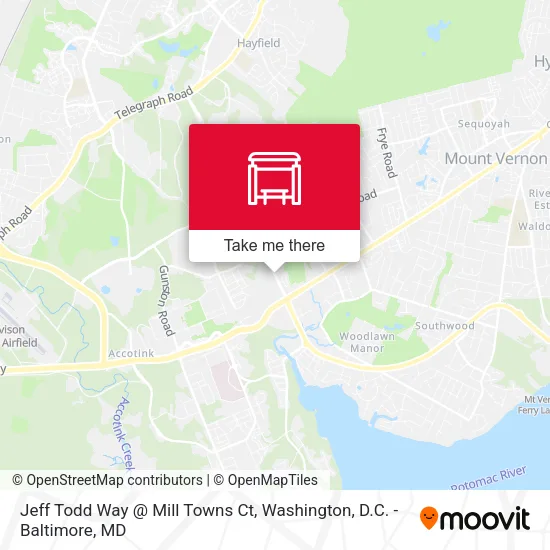 Jeff Todd Way @ Mill Towns Ct map