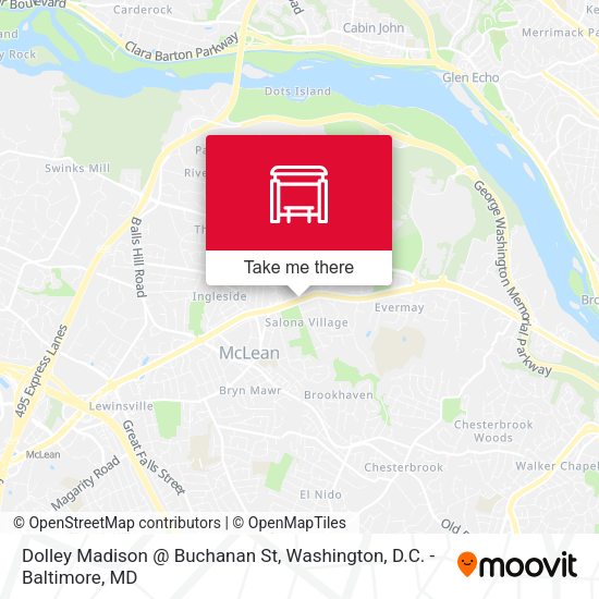 Dolley Madison @ Buchanan St map
