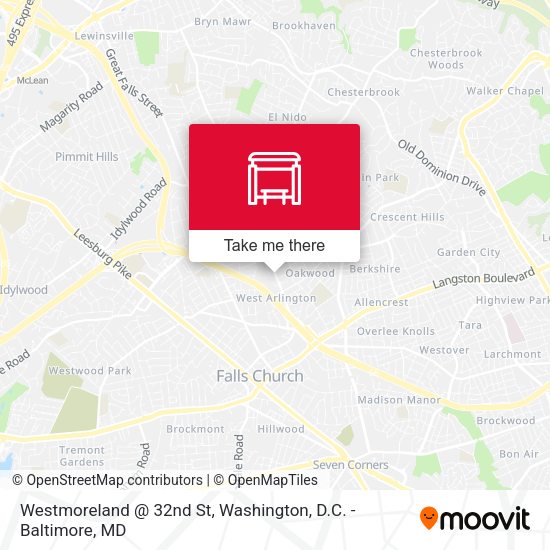 Mapa de Westmoreland @ 32nd St