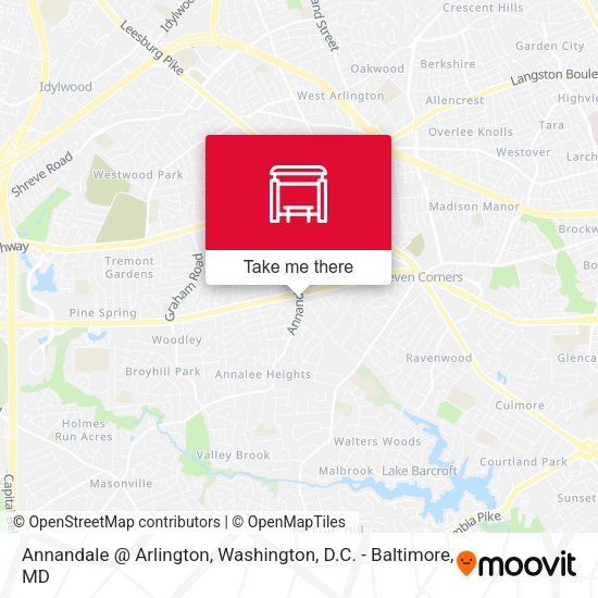 Annandale @ Arlington map